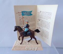 Britains Cavalry Soldier ACW American Express Bank Advertising Boxed Figure 1.32