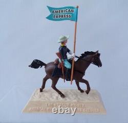 Britains Cavalry Soldier ACW American Express Bank Advertising Boxed Figure 1.32