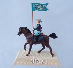 Britains Cavalry Soldier ACW American Express Bank Advertising Boxed Figure 1.32