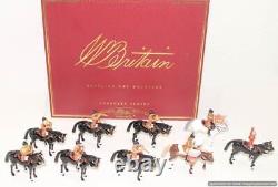 Britains Cenetary Series-Set 00073-Mounted Band of The Life Guards-Set 1 (9 Pcs)