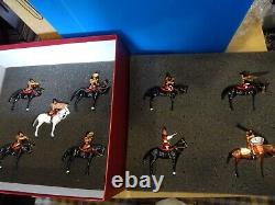 Britains Cenetary Series-Set 00073-Mounted Band of The Life Guards-Set 1 (9 Pcs)