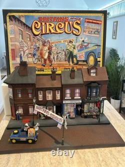 Britains Circus Street Scene Diorama with Circus Vehicle Boxed