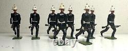 Britains Collection Of 8 Vintage Pre War Hollow Cast Royal Marines Set 97