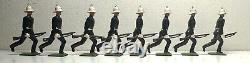 Britains Collection Of 8 Vintage Pre War Hollow Cast Royal Marines Set 97