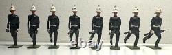 Britains Collection Of 8 Vintage Pre War Hollow Cast Royal Marines Set 97