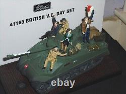 Britains Collectors Club Ww2 Set No. 41165 British V. E. Day Set, New, Boxed