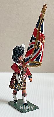 Britains Colour Party 1st Bn. Queens Own Cameron Highlanders 79th, 54mm #48006