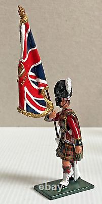 Britains Colour Party 1st Bn. Queens Own Cameron Highlanders 79th, 54mm #48006