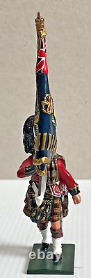 Britains Colour Party 1st Bn. Queens Own Cameron Highlanders 79th, 54mm #48006