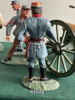 Britains, Confederate Artillery Set, Regiments. #17239, American Civil War