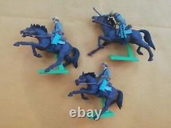 Britains Confederate Soldiers 13 Infantry & 7 Cavalry 1.32 Preloved Good