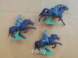 Britains Confederate Soldiers 13 Infantry & 7 Cavalry 1.32 Preloved Good