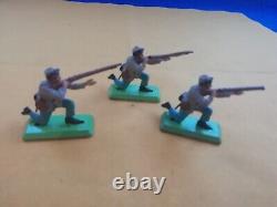 Britains Confederate Soldiers 13 Infantry & 7 Cavalry 1.32 Preloved Good