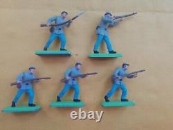 Britains Confederate Soldiers 13 Infantry & 7 Cavalry 1.32 Preloved Good