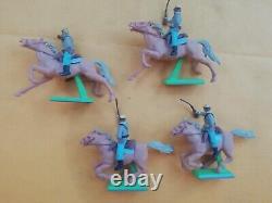 Britains Confederate Soldiers 13 Infantry & 7 Cavalry 1.32 Preloved Good