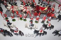 Britains/Corgi HRH Queen Elizabeth/Duke Edinburgh Household cavalry unique tin