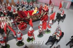 Britains/Corgi HRH Queen Elizabeth/Duke Edinburgh Household cavalry unique tin