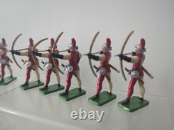 Britains Custom 54mm Medieval Warwick Men At Arms Foot Soldier Knights & Archers