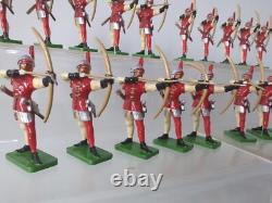 Britains Custom 54mm Medieval Warwick Men At Arms Foot Soldier Knights & Archers