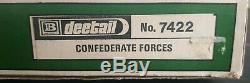 Britains Deetail 7422 Confederate Forces Boxed Set Rare Vintage BNIB 1973
