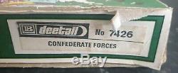 Britains Deetail 7426 Confederate Forces Boxed Set Rare Vintage BNIB 1973