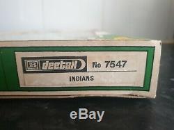 Britains Deetail 7457 Indians Boxed Set Rare Vintage BNIB 1973