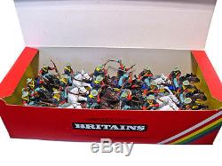 Britains Deetail 7th Cavalry 18 Figures 1st vers # 7489 mint in counter pack