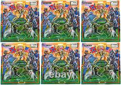 Britains Deetail 7th Cavalry 18 Mounted Figures hand painted mint on card