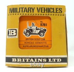 Britains Deetail 9781 British Scout Car 132 Scale