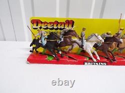 Britains Deetail ACW Mounted Confederate Soldiers On Red Yellow Header Card