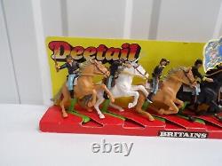 Britains Deetail ACW Mounted Union Soldiers On Red Yellow Header Card