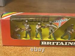 Britains Deetail, American Civil War Confederate Infantry, in Original Box, 7426