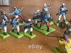 Britains Deetail, French Foreign Legion And Arabs, 1/32 Scale Toy Soldiers