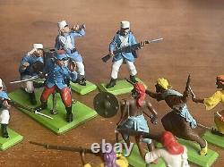 Britains Deetail, French Foreign Legion And Arabs, 1/32 Scale Toy Soldiers