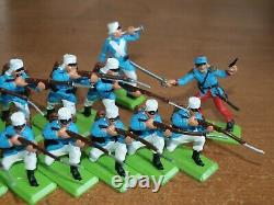 Britains Deetail, French Foreign Legion Infantry X 14.1/32 Scale Toy Soldiers