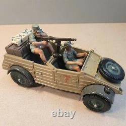 Britains Deetail German Afika Korps 2 Kubelwagens, 2 motorcycle and sidecars