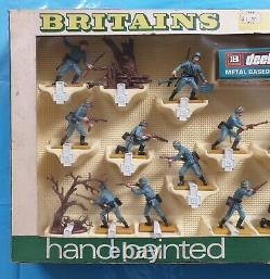 Britains Deetail Germans 1st Issue Figures in Original Box from 1972 Ref 7357