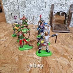 Britains Deetail Knights Cavalry Lot 1971 Medieval Soldiers Vintage