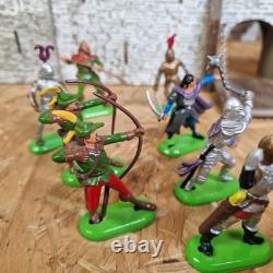Britains Deetail Knights Cavalry Lot 1971 Medieval Soldiers Vintage Britains Deetail Knights Cavalry Lot 1971 Medieval Soldiers Vintage