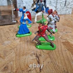 Britains Deetail Knights Cavalry Lot 1971 Medieval Soldiers Vintage