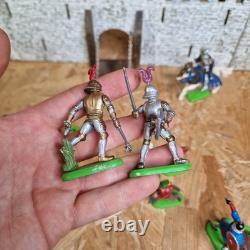 Britains Deetail Knights Cavalry Lot 1971 Medieval Soldiers Vintage