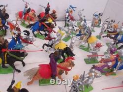 Britains Deetail Knights Of The Sword -11 Mounted, 26 Foot, Turks 9 Mtd 14 Ft