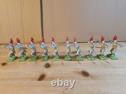 Britains Deetail Knights With Pole Arms x10 VGC