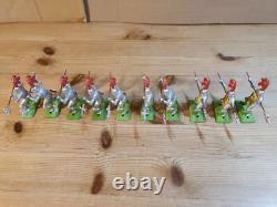 Britains Deetail Knights With Pole Arms x10 VGC