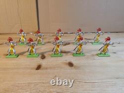 Britains Deetail Knights With Pole Arms x10 VGC