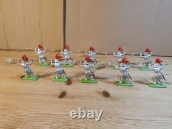 Britains Deetail Knights With Pole Arms x10 VGC