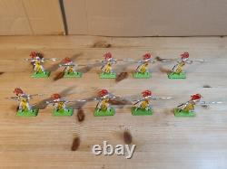 Britains Deetail Knights With Pole Arms x10 VGC