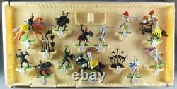 Britains Deetail Moyen-Age Chevaliers & Turcs Coffret 12 Figurines & 2 Acc