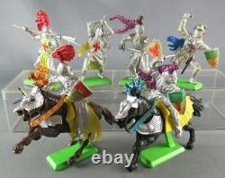 Britains Deetail Moyen-Age Chevaliers & Turcs Coffret 12 Figurines & 2 Acc