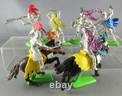 Britains Deetail Moyen-Age Chevaliers & Turcs Coffret 12 Figurines & 2 Acc